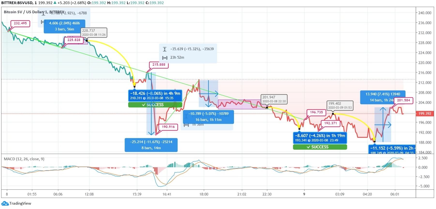 bitcoin sv forecast